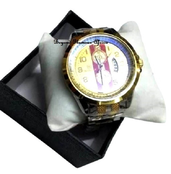 Gold Tone Analog Watch