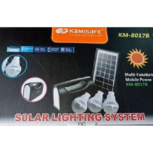 ome Solar Lighting System KM-8017