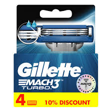 Gillette Mach3 Turbo 4S