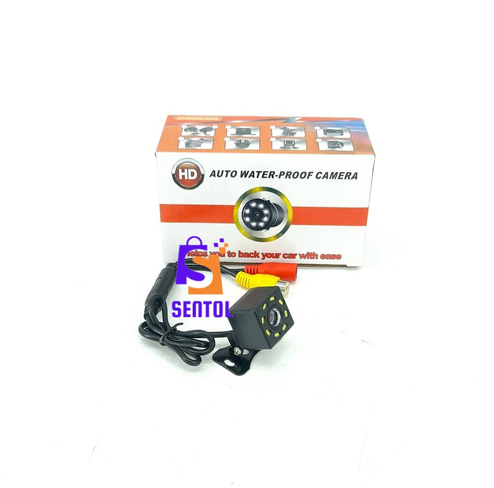 8 LED HD Reverse Camera with Night Vision, Backup Rear View Camera 170° Wide View Angel