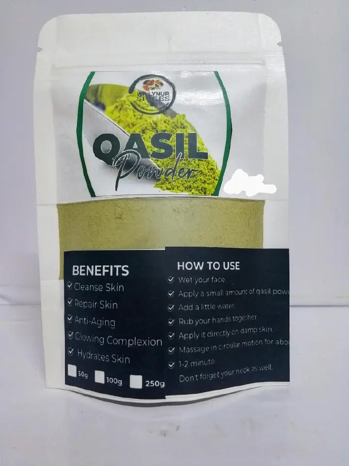 Organic QUSIL POWDER for Face Cleansing