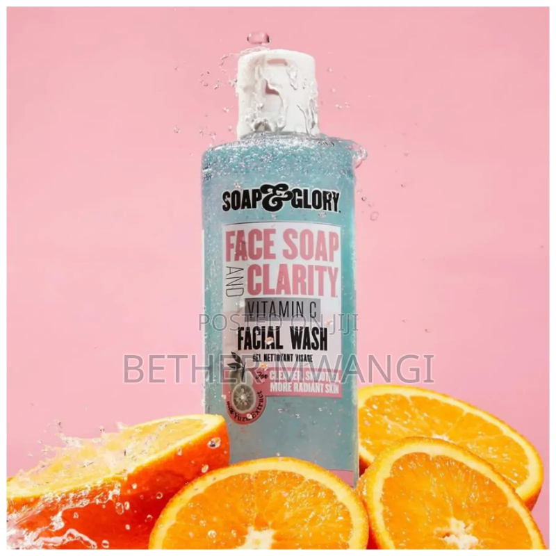 Soap Glory Face Soap and Clarity Vitamin C Face Wash
