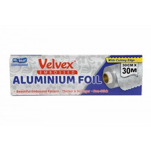 Velvex Aluminium catering foil Embossed 30cm(w) 30m(l)