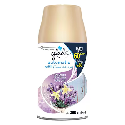 Glade Vanilla And Lavender Automatic Spray Refill 269ml