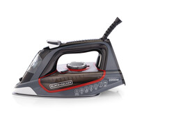 BLACK+DECKER X2050-B5 Ceramic Soleplate Steam Iron - 2200W