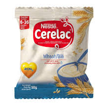 Nestle' Cerelac Wheat Sachet 50g