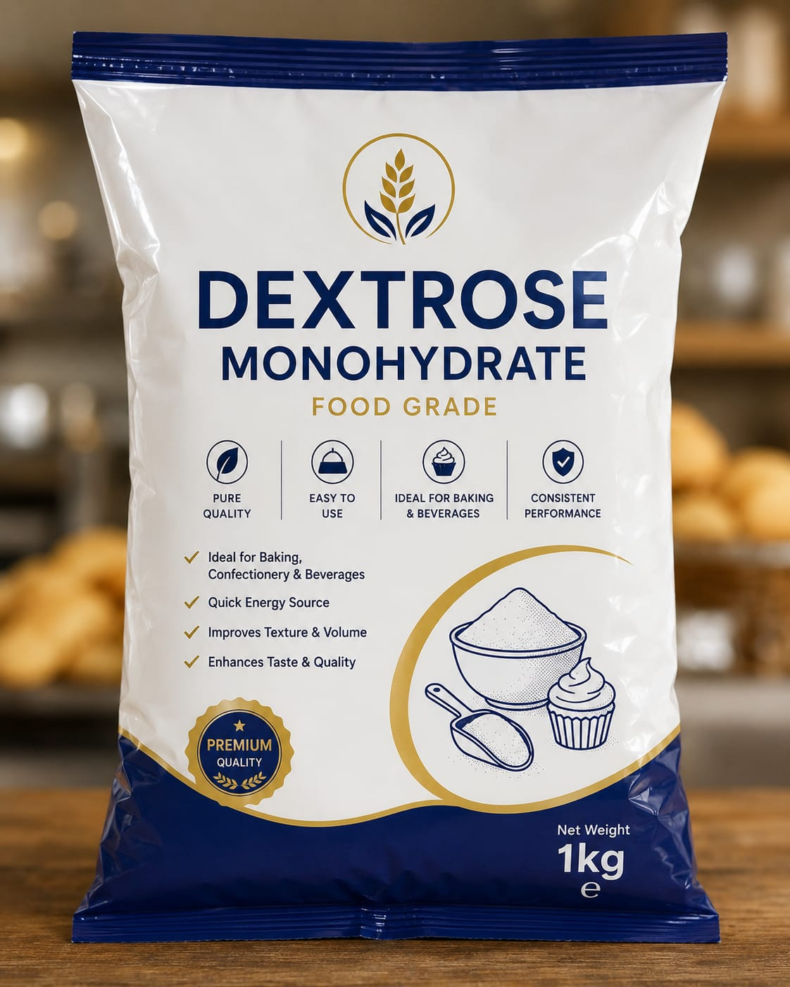 1kg Dextrose monohydrate