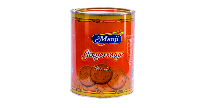 Manji GingerSnaps Biscuits 1kg Tin