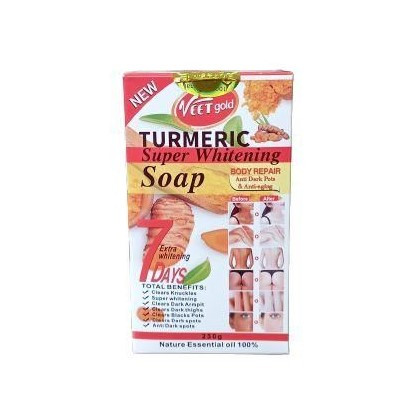 VEET GOLD TURMERIC Anti-Aging & Anti Dark Spots SOAP.