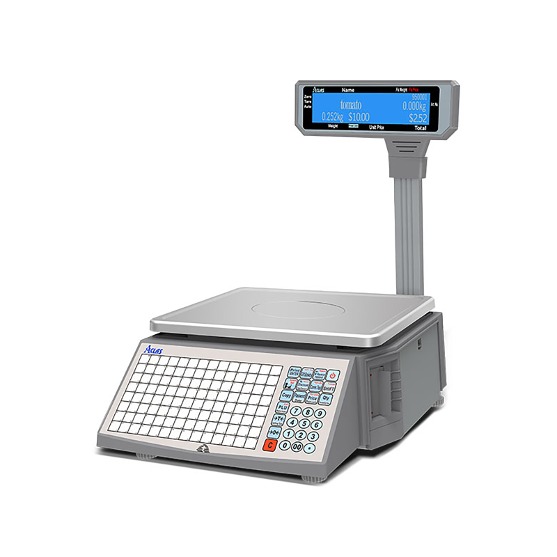 LS2X Label Printing Scale with pole