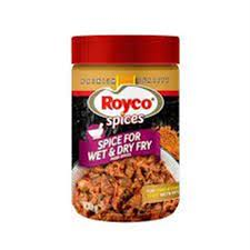 ROYCO SPICE FOR WET AND DRY FRY 24X50G