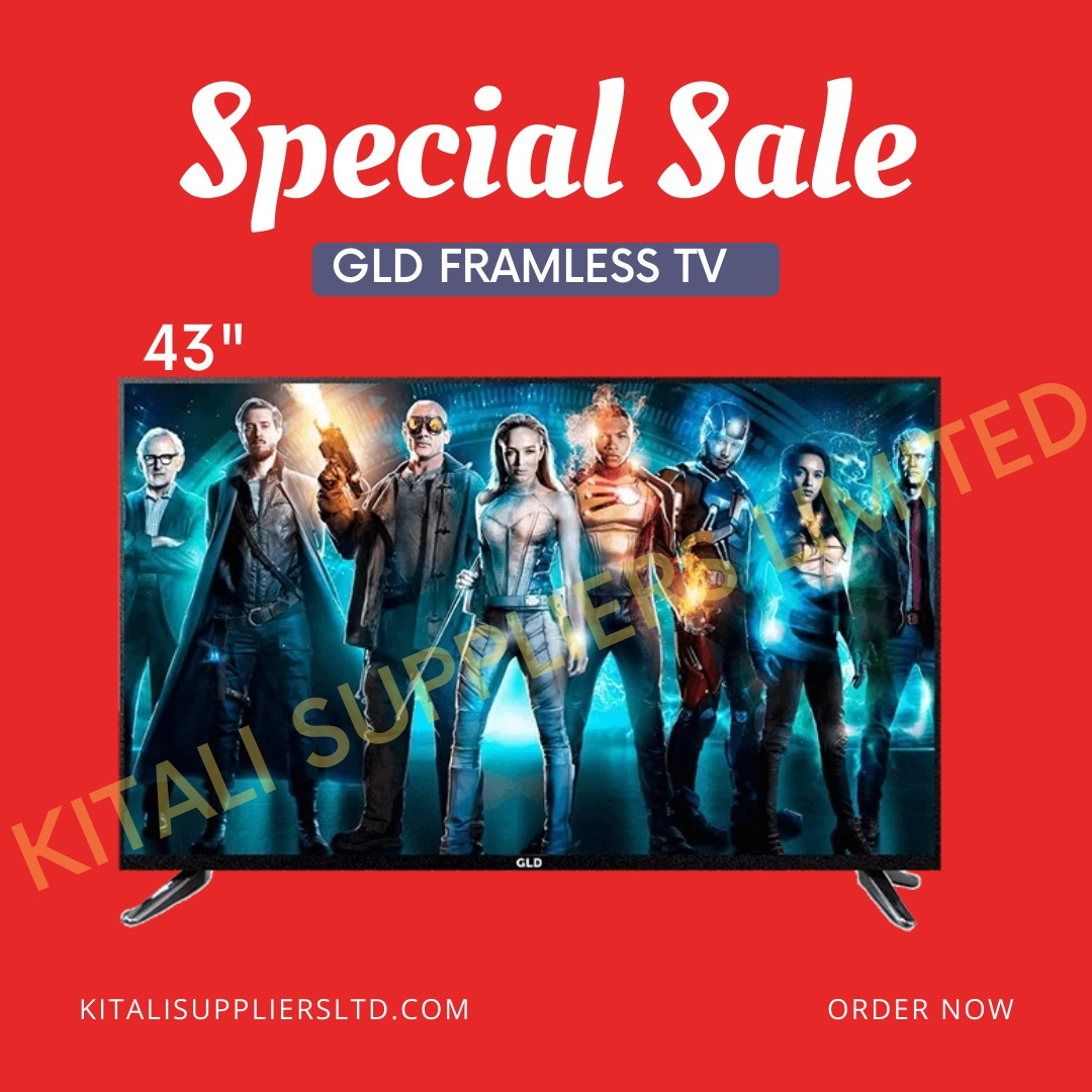 Gld frameless 43 inch smart tv