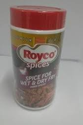 ROYCO SPICE FOR WET AND DRY FRY 120X10G