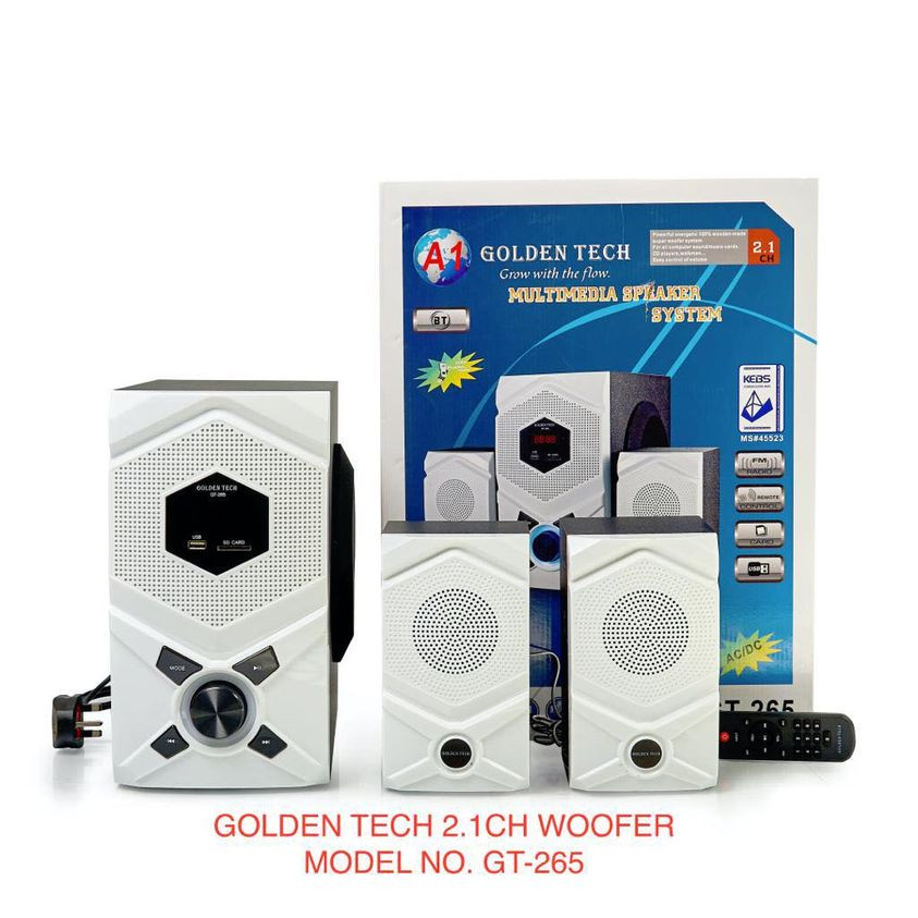 2.1 Golden Tech Woofer Model GT 265