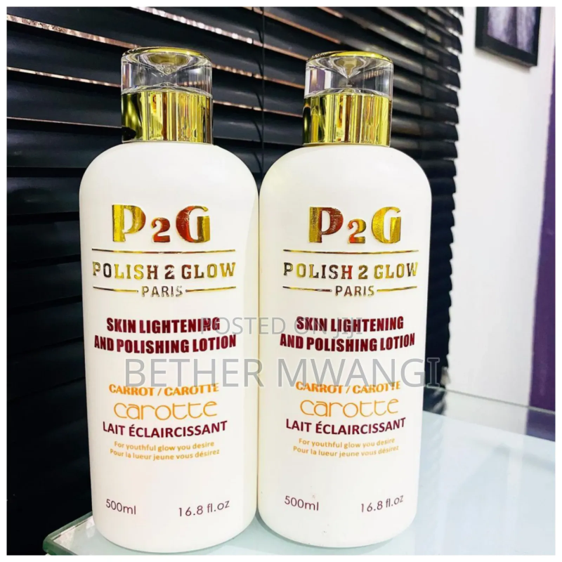 Polish 2 Glow(P2G) Carotte Skin Lightening Lotion
