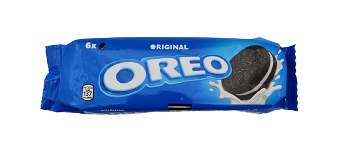 Oreo Original Vanilla Creme Biscuits - 52.2G 12x8CA