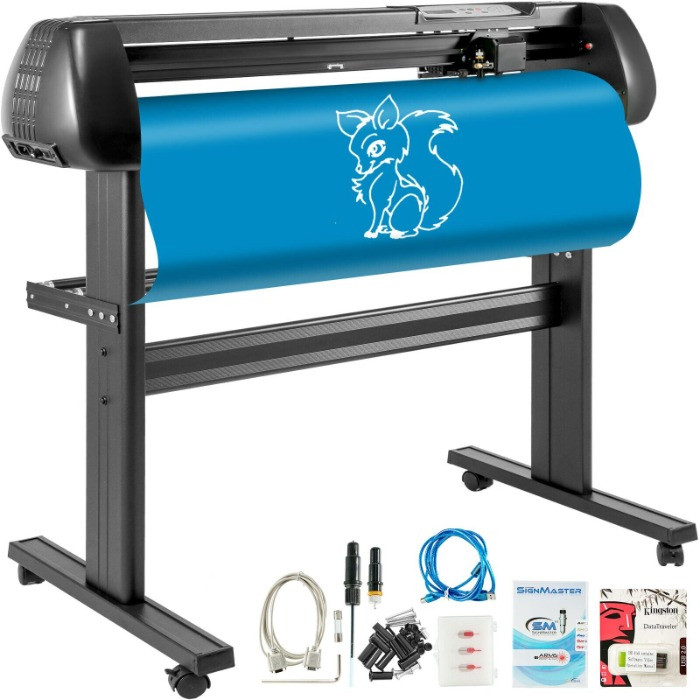 Vinyl Cutter Plotter With Design And Cut Software 2 FEET