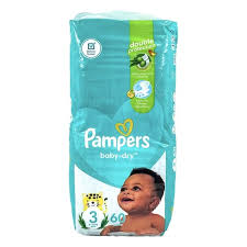 Pampers Babydry Low Count Midi BTFY Unisex 8x8