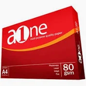 Aone Photocopying Paper A4 80Gsm Red 5s