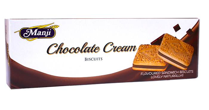 Manji Sandwich Cream Biscuits - Chocolate Cream 160g