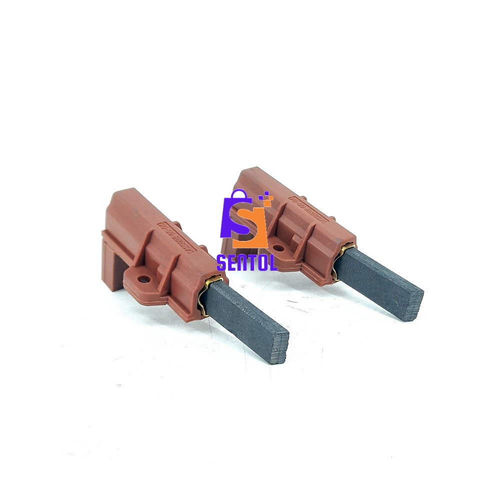 2pcs Washing Machine Carbon Brushes with Housing