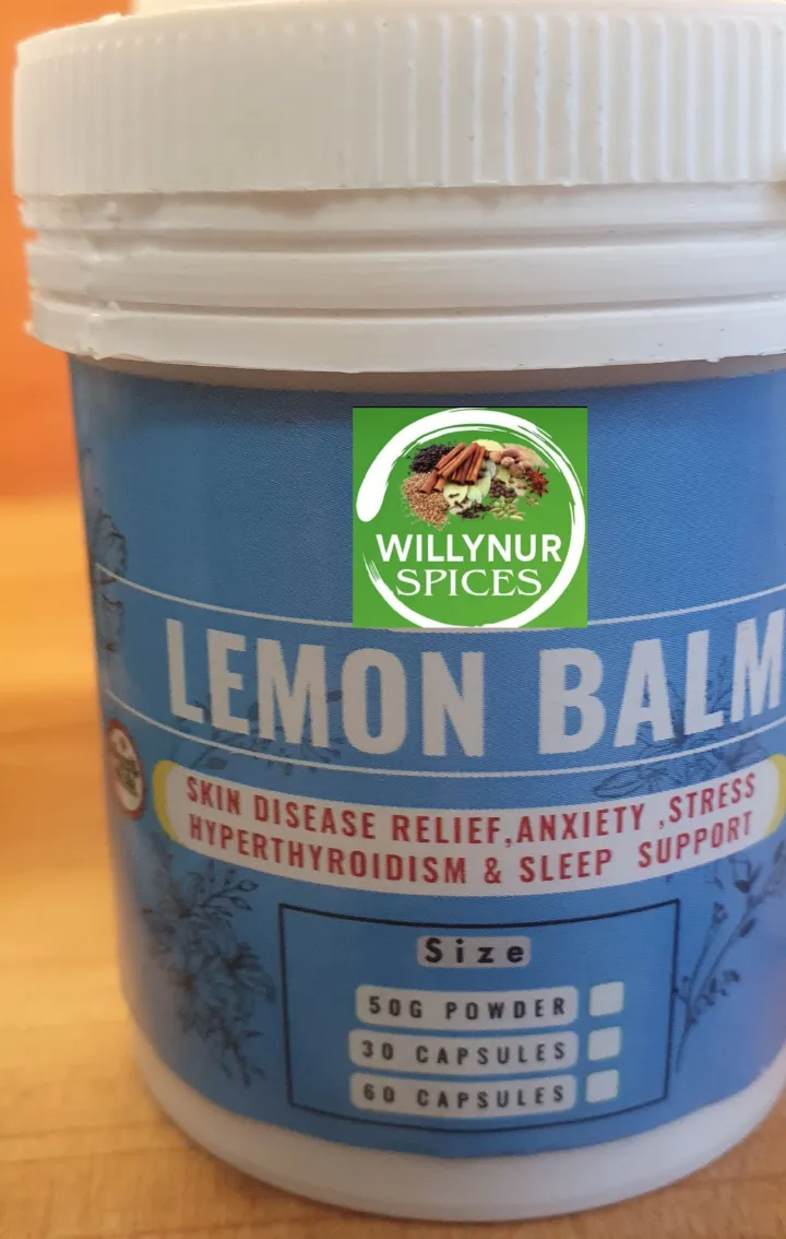 Lemon balm extract, potential health benefits stress and anxiety reduction, improved sleep quality, and cognitive enhancement.