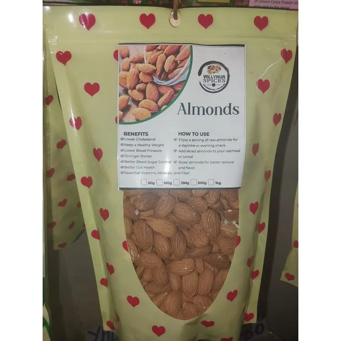 RAW ORGANIC ALMONDS NUTS