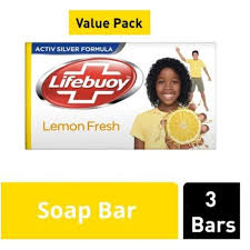 Lifebuoy Lemon Fresh (Yellow) Value Pack (3x175g)