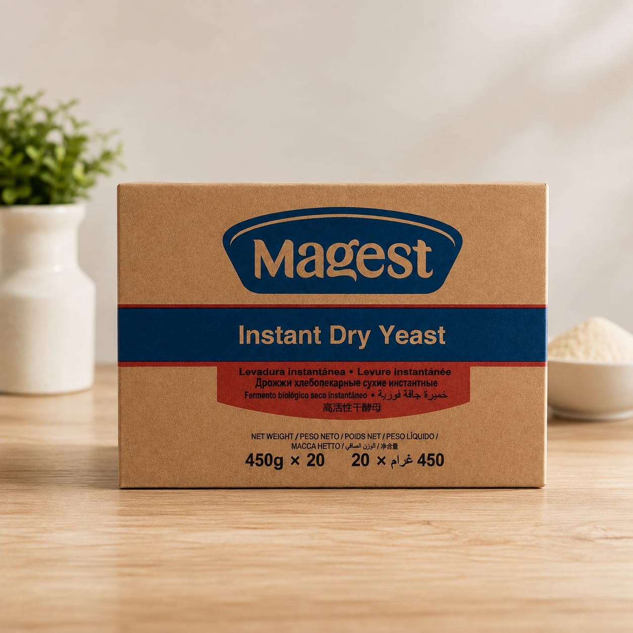 Magest instant dry yeast,20 packets