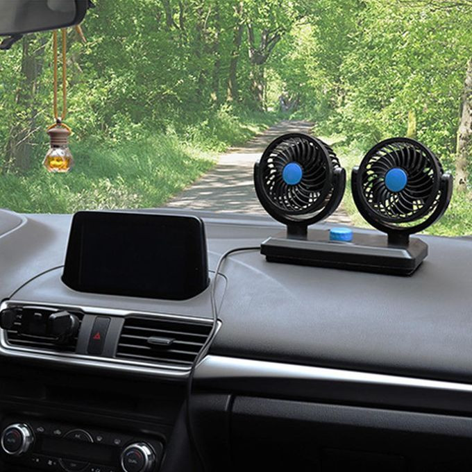 Multi-function USB Car Office 360 Degrees Adjustable Cooling Fan