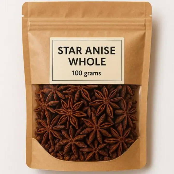 Pure Organic Whole Star Anise