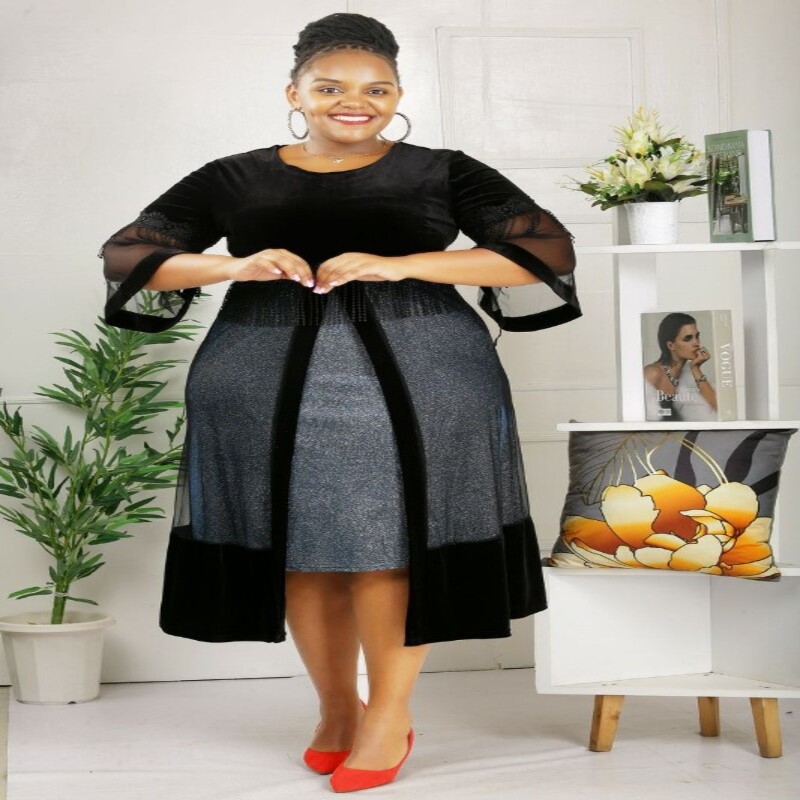 ladies dresses with a net