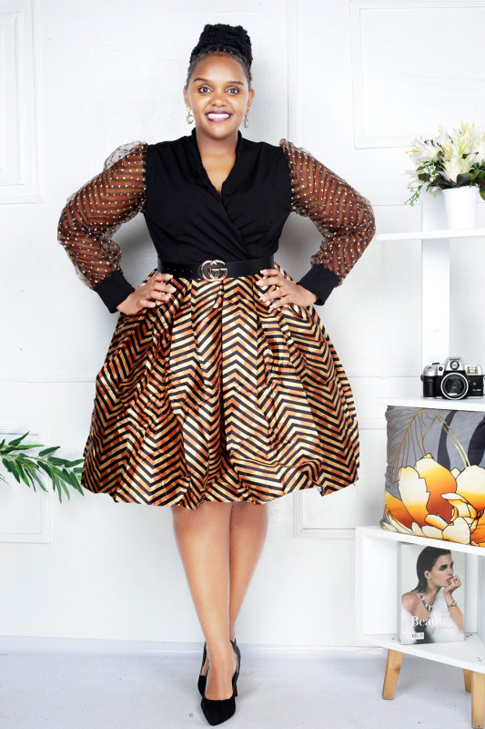 ladies balloon dresses