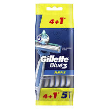 Gillette Blue 3 Disposable 4+1
