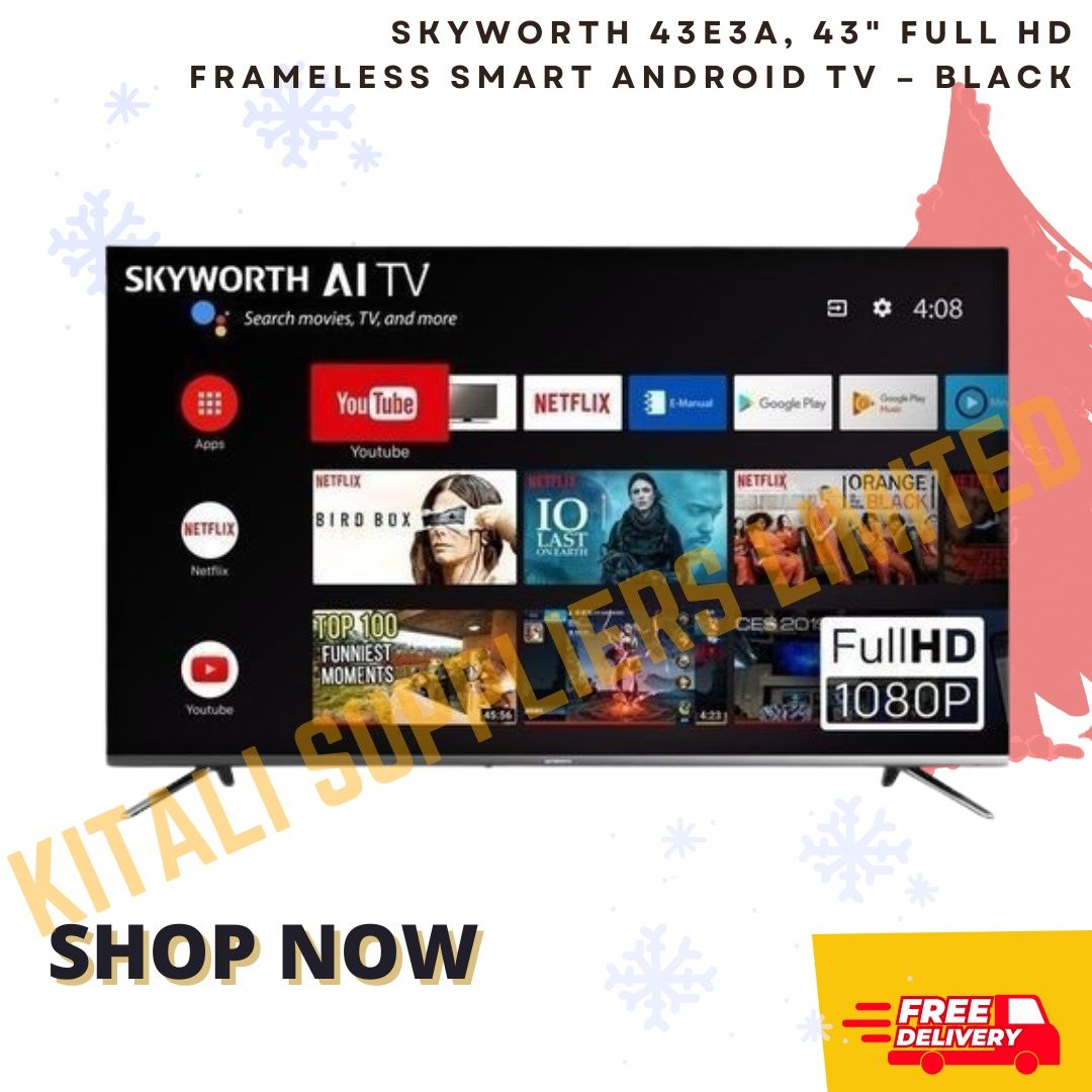 skyworth 43" smart tv