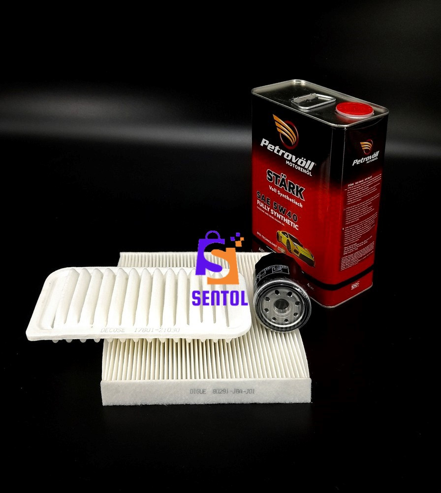 Toyota Vitz, Probox, Premio, Axio, NZE Service Pack with Filters and Engine Oil