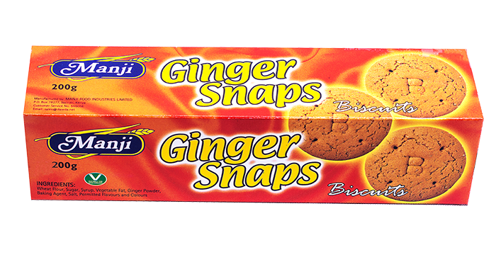 Manji GingerSnaps Biscuits 200g