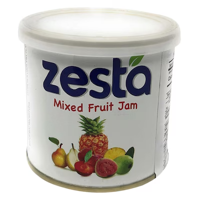 ZESTA MIXED FRUIT JAM 300GX12