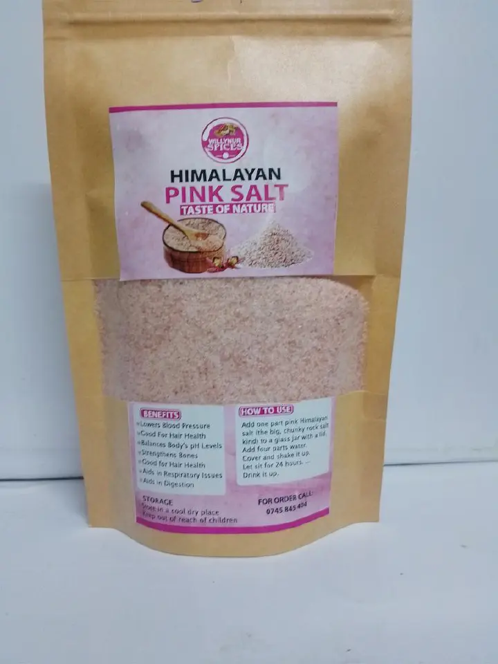 NATURAL ORGANIC HIMALAYAN PINK SALT