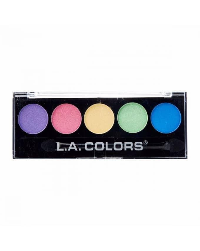 La Colors 5 Color Metallic Eyeshadow EP103 Circus