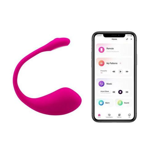 Lush Vibrator - JUMPING EGG APP RECHARGABLE Vibrator Adult Sex Toy LOVE EGG