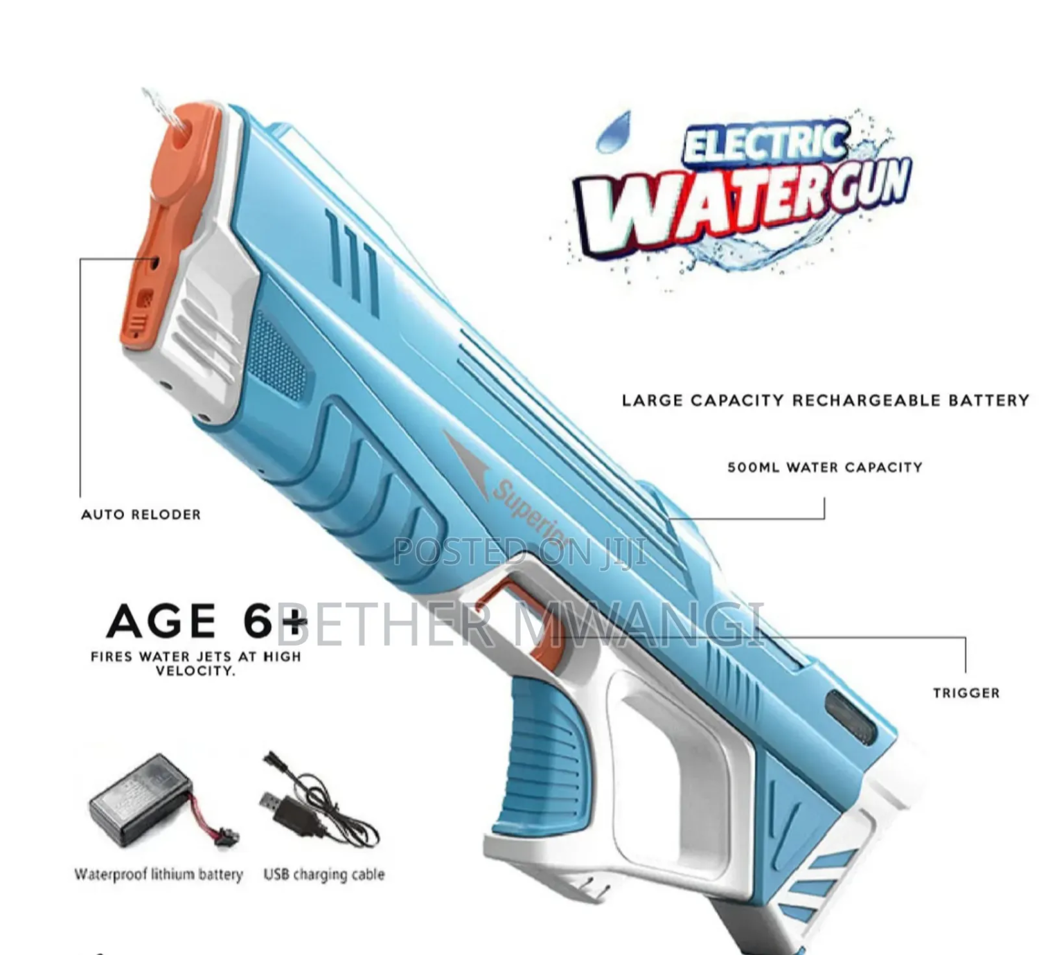 Kids Electric Water Gun