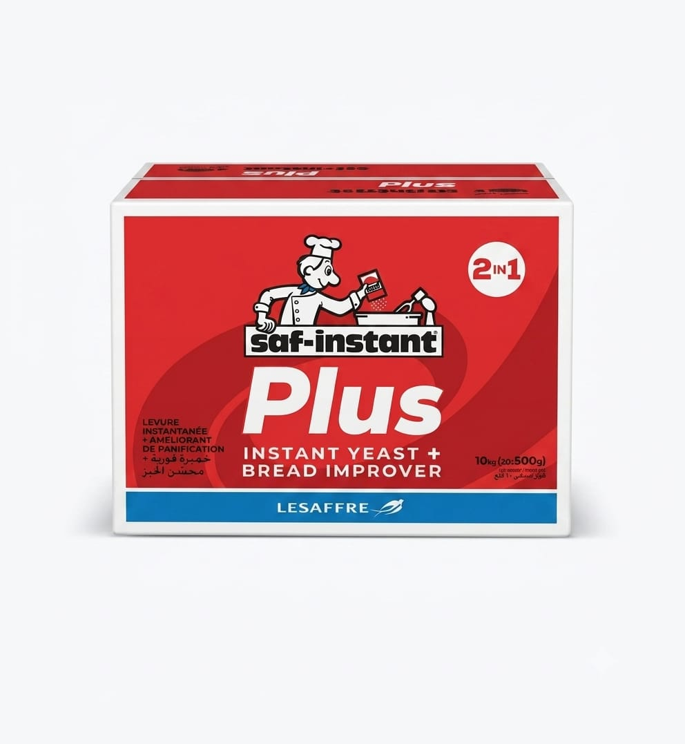 Bulk carton of Saf instant 2 in 1 yeast,20 packets each weighing 500g