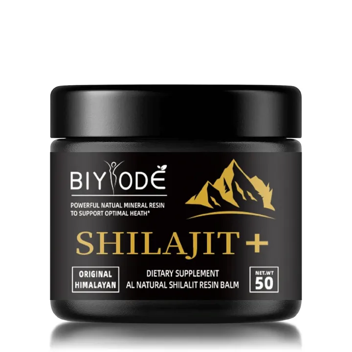 Shilajit Resin Pure Himalayan Shilajit - Rich in Fulvic & Humic Acid, Boosts Energy & Immune System, Vegan