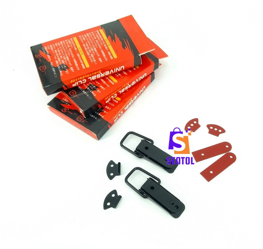 2PCS SPARCO Branded Large Quick Release Car Bumper Clips Hasps