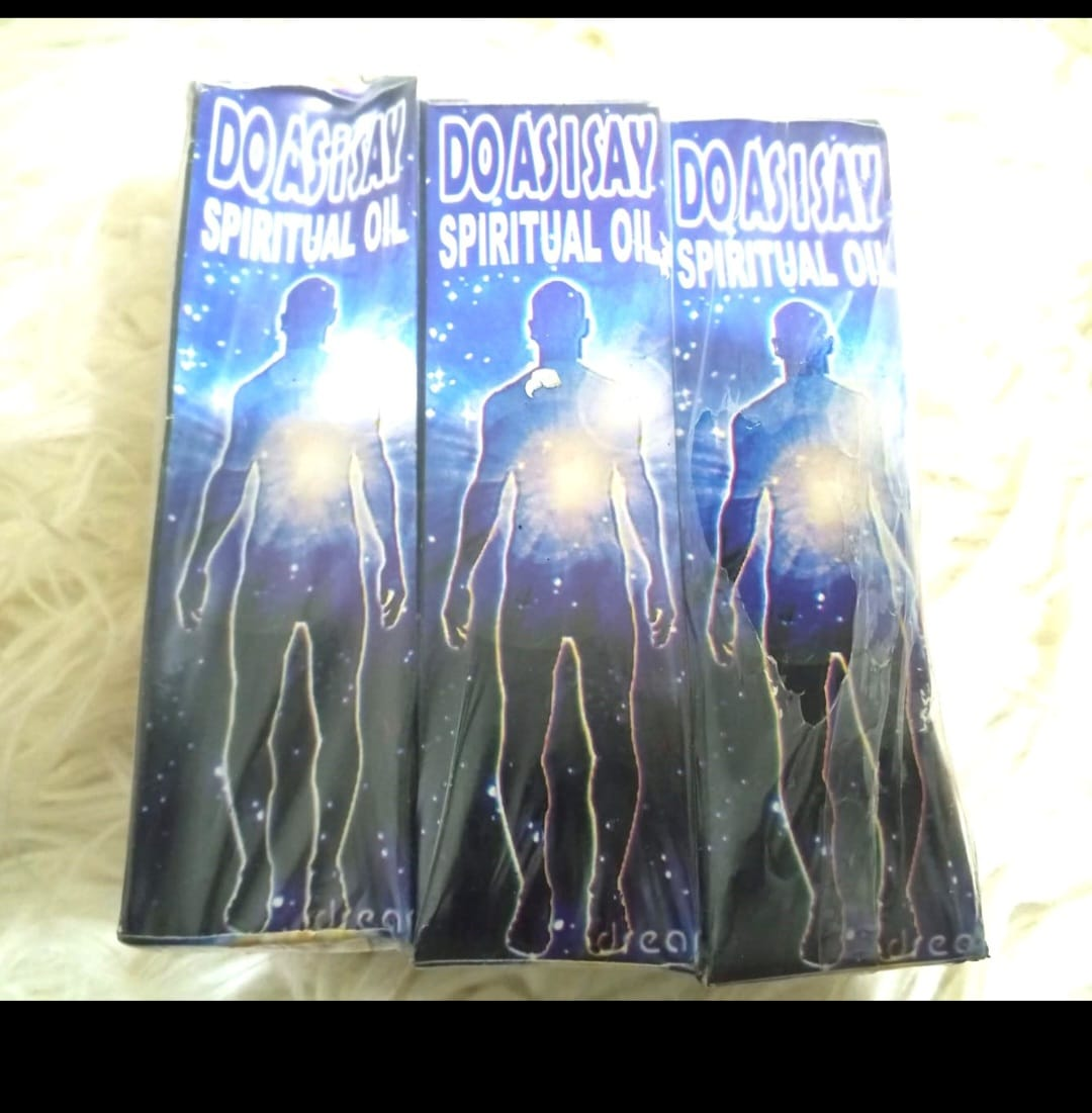Do As I Say Spiritual Oil