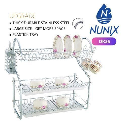 NUNIX 3 TIER DISHRACK