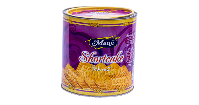 Manji Shortcake Biscuits 1kg Tin