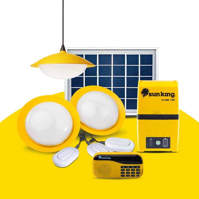 Sun King Home120 Solar Light With Radio