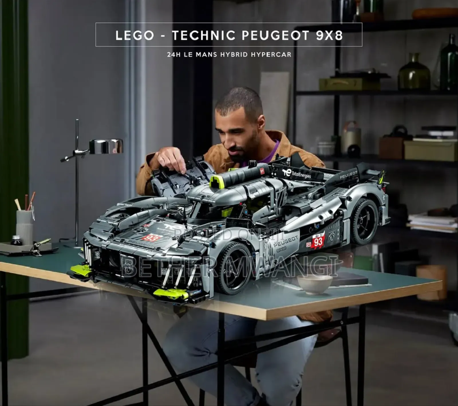 The Lego Technic Peugeot 9×8